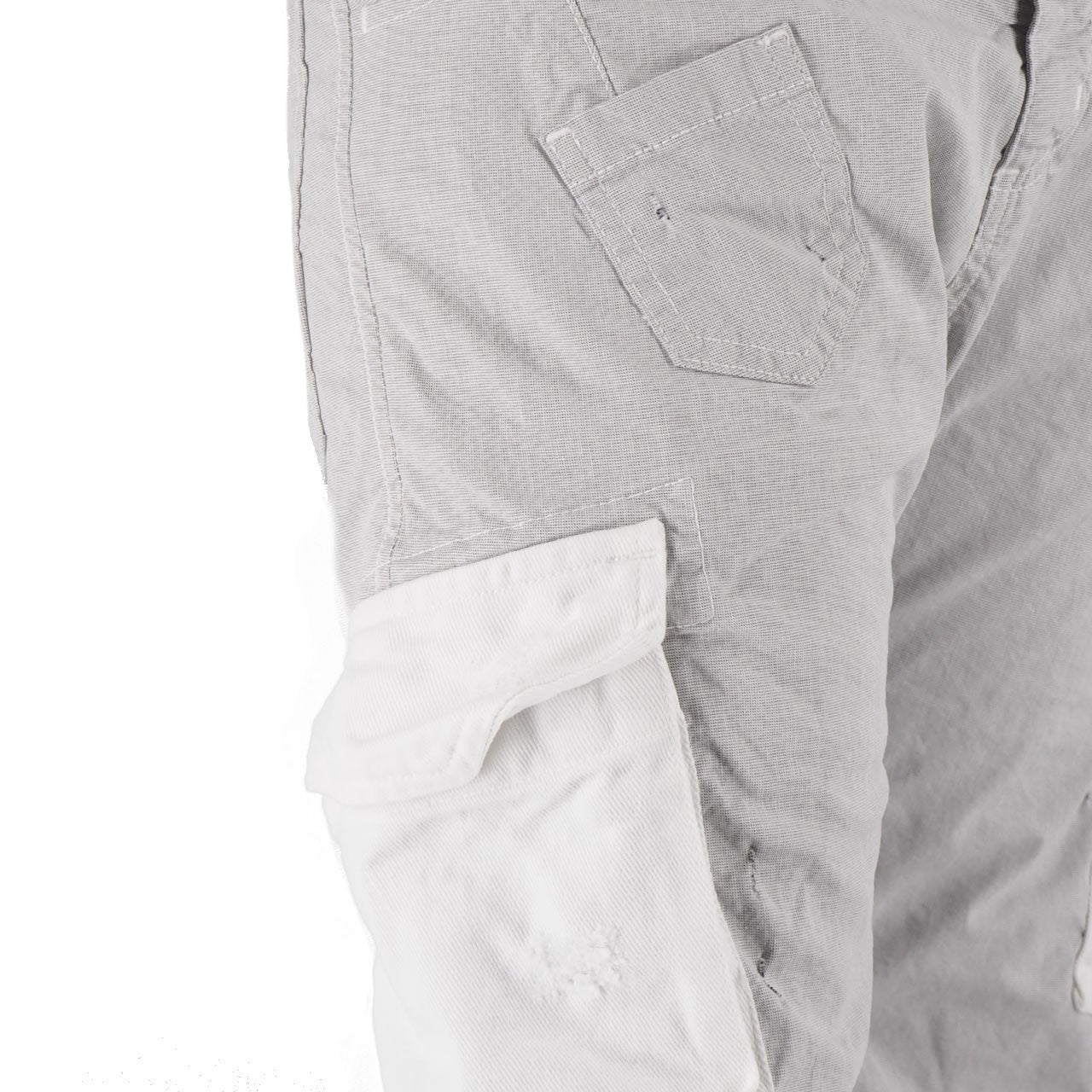 Devid Label Courmayeur - Pantalone Cargo - Essential – dettaglio prodotto 2 – Master SKU DL_COURMA INT05 GHIACCIO