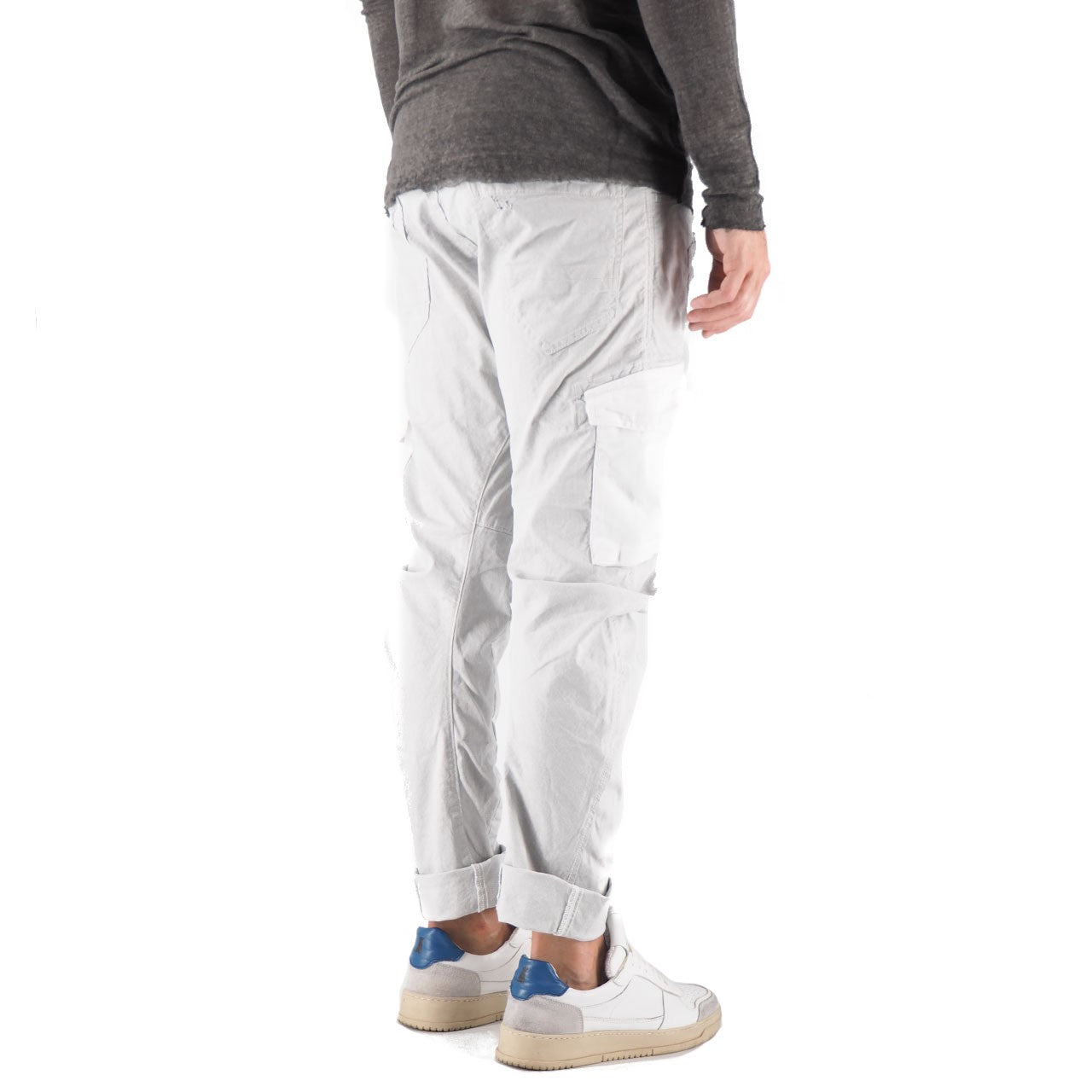 Devid Label Courmayeur - Pantalone Cargo - Essential – dettaglio prodotto 6 – Master SKU DL_COURMA INT05 GHIACCIO