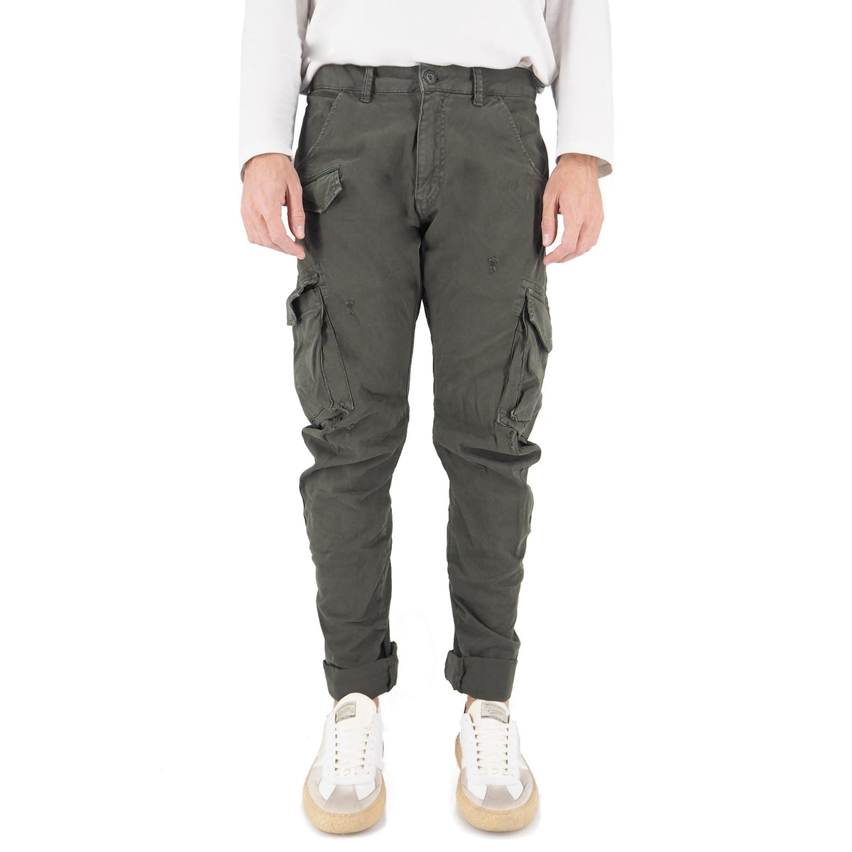 Devid Label Courmayeur - Pantalone Cargo - Essential – dettaglio prodotto 3 – Master SKU DL_COURMAYER MILITARY