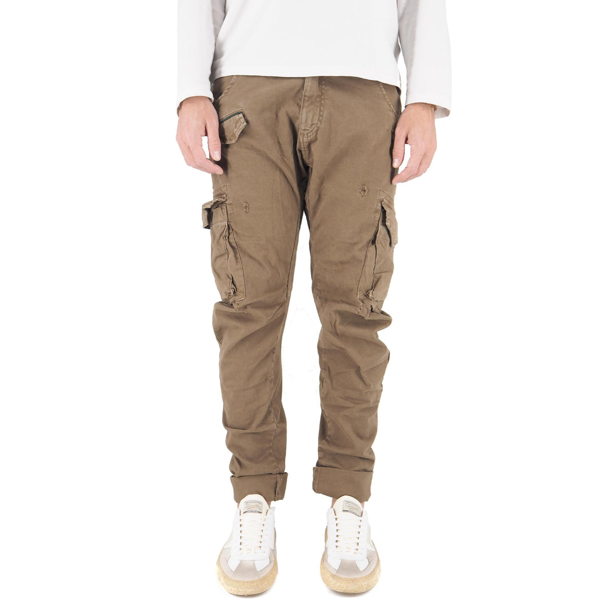 Devid Label Courmayeur - Pantalone Cargo - Essential – dettaglio prodotto 5 – Master SKU DL_COURMAYER NEW TABACCO