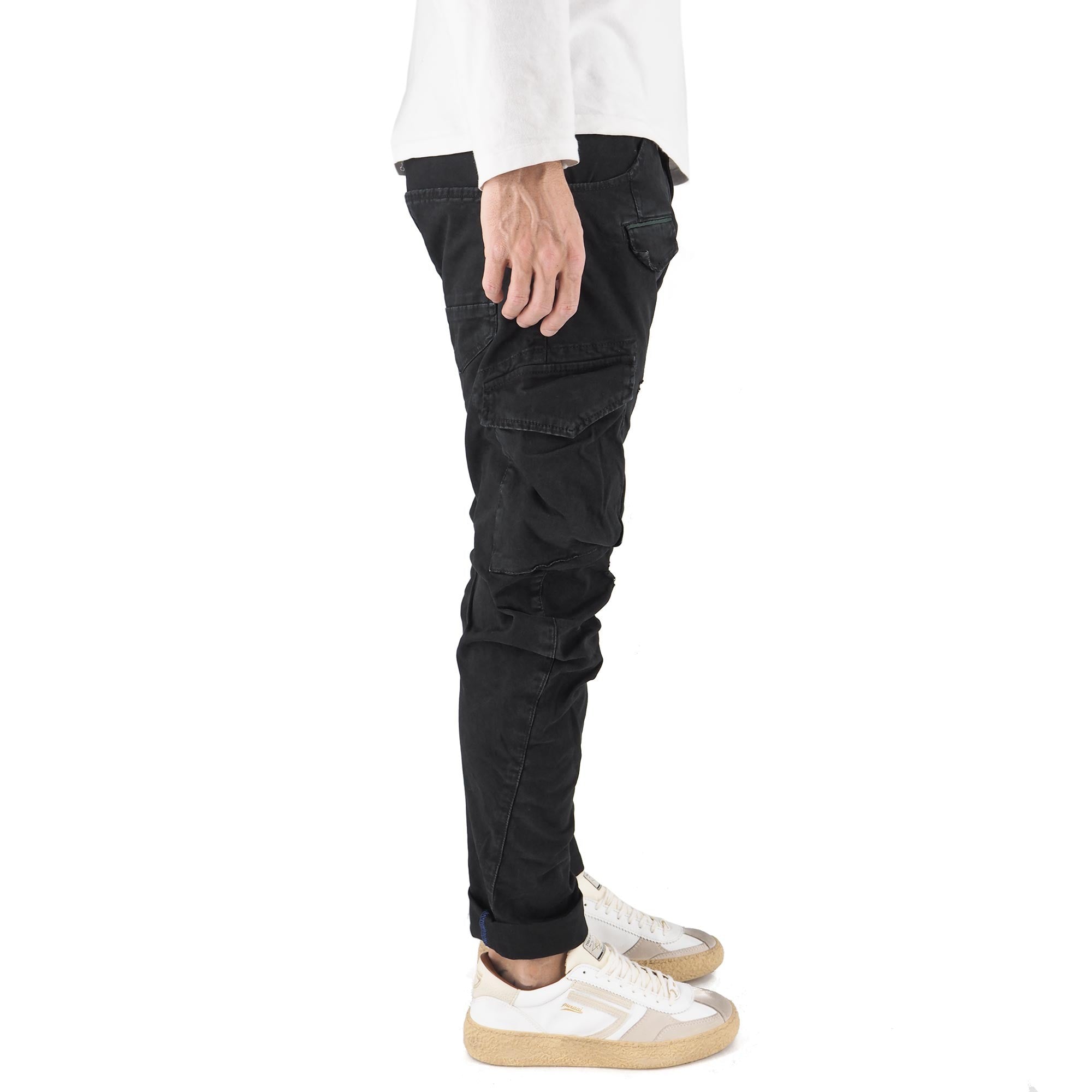 Devid Label Courmayeur - Pantalone Cargo - Essential, Nero – dettaglio prodotto 5 – Master SKU DL_COURMAYER NERO