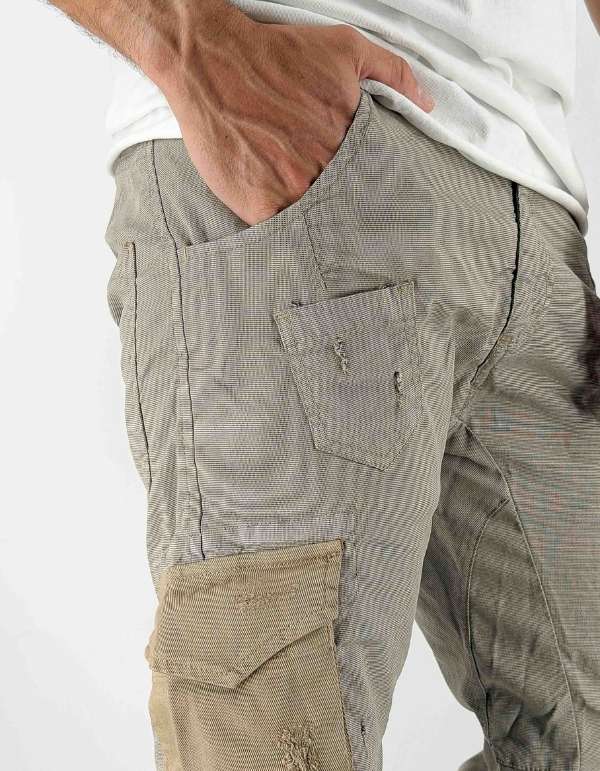 Devid Label Courmayeur - Pantalone Cargo - Essential, Sabbia – dettaglio prodotto 3 – Master SKU DL_COURMA INT05 SABBIA