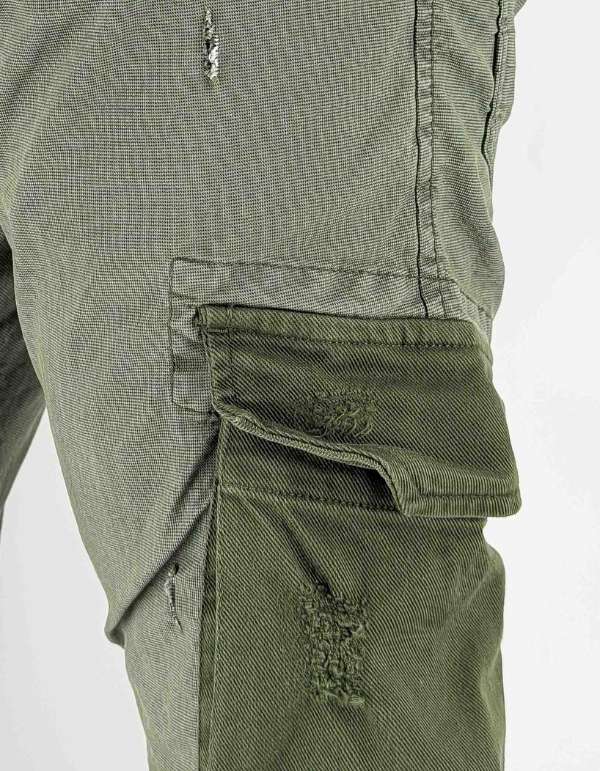 Devid Label Courmayeur - Pantalone Cargo - Essential, Verde – dettaglio prodotto 2 – Master SKU DL_COURMA INT05 VERDE