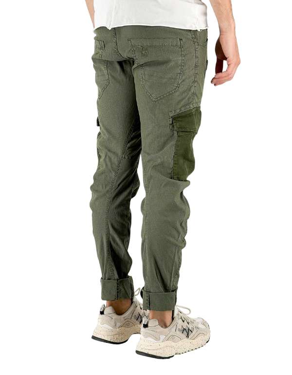 Devid Label Courmayeur - Pantalone Cargo - Essential, Verde – dettaglio prodotto 4 – Master SKU DL_COURMA INT05 VERDE