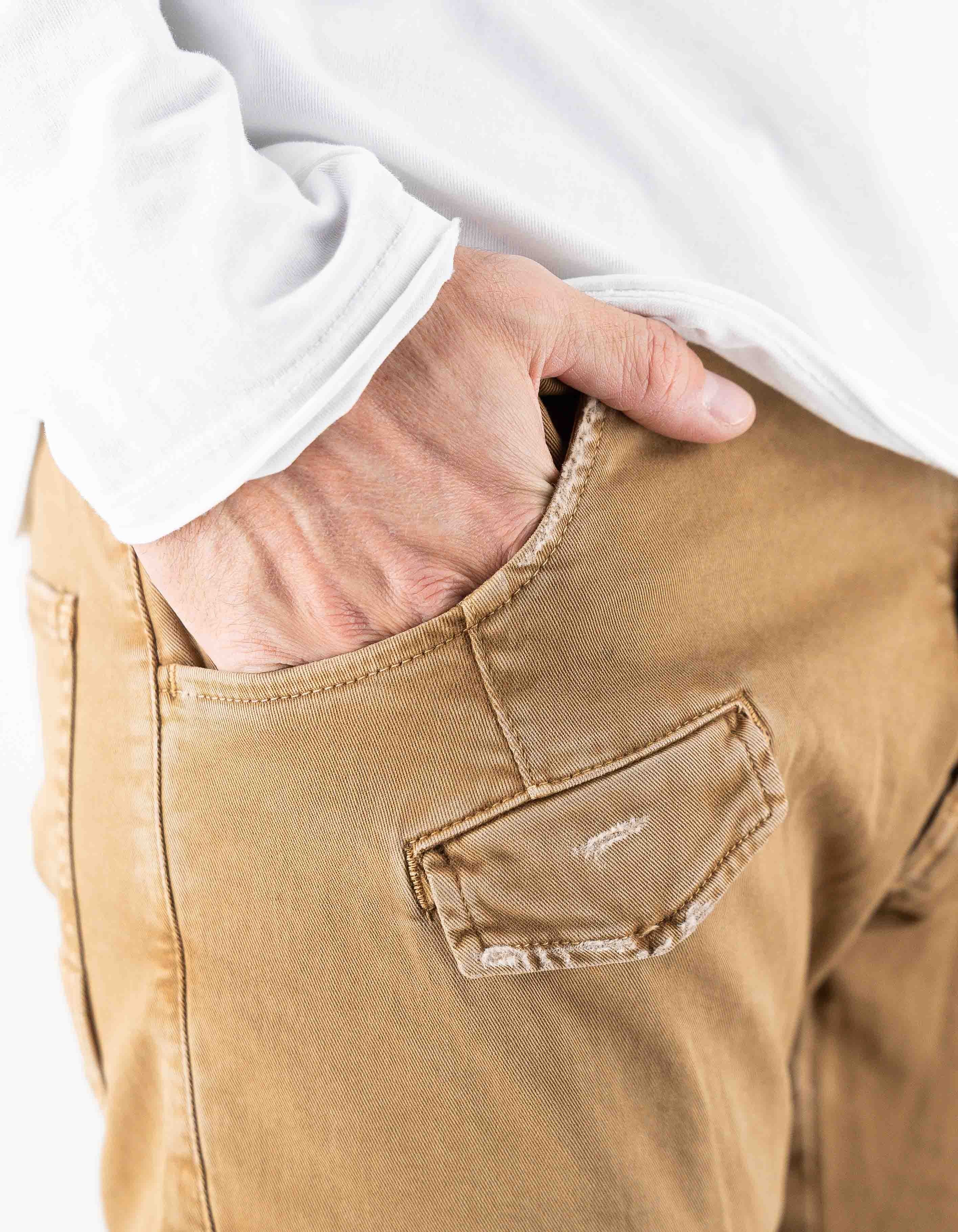 Devid Label Courmayeur - Pantalone Cargo - Strong, Camel – dettaglio prodotto 3 – Master SKU DL_COURMA_STRONG_CAMEL