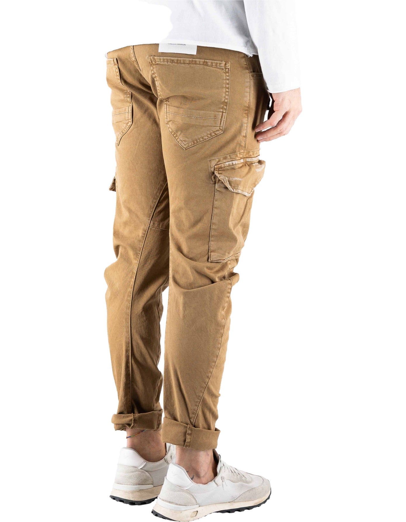 Devid Label Courmayeur - Pantalone Cargo - Strong, Camel – dettaglio prodotto 4 – Master SKU DL_COURMA_STRONG_CAMEL