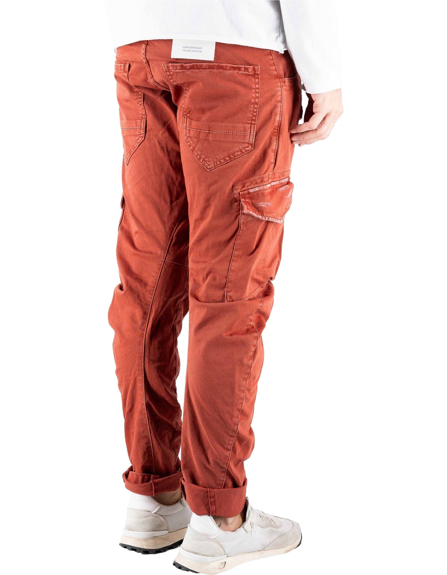 Devid Label Courmayeur - Pantalone Cargo - Strong – dettaglio prodotto 6 – Master SKU DL_COURMA_STRONG_MATTONE