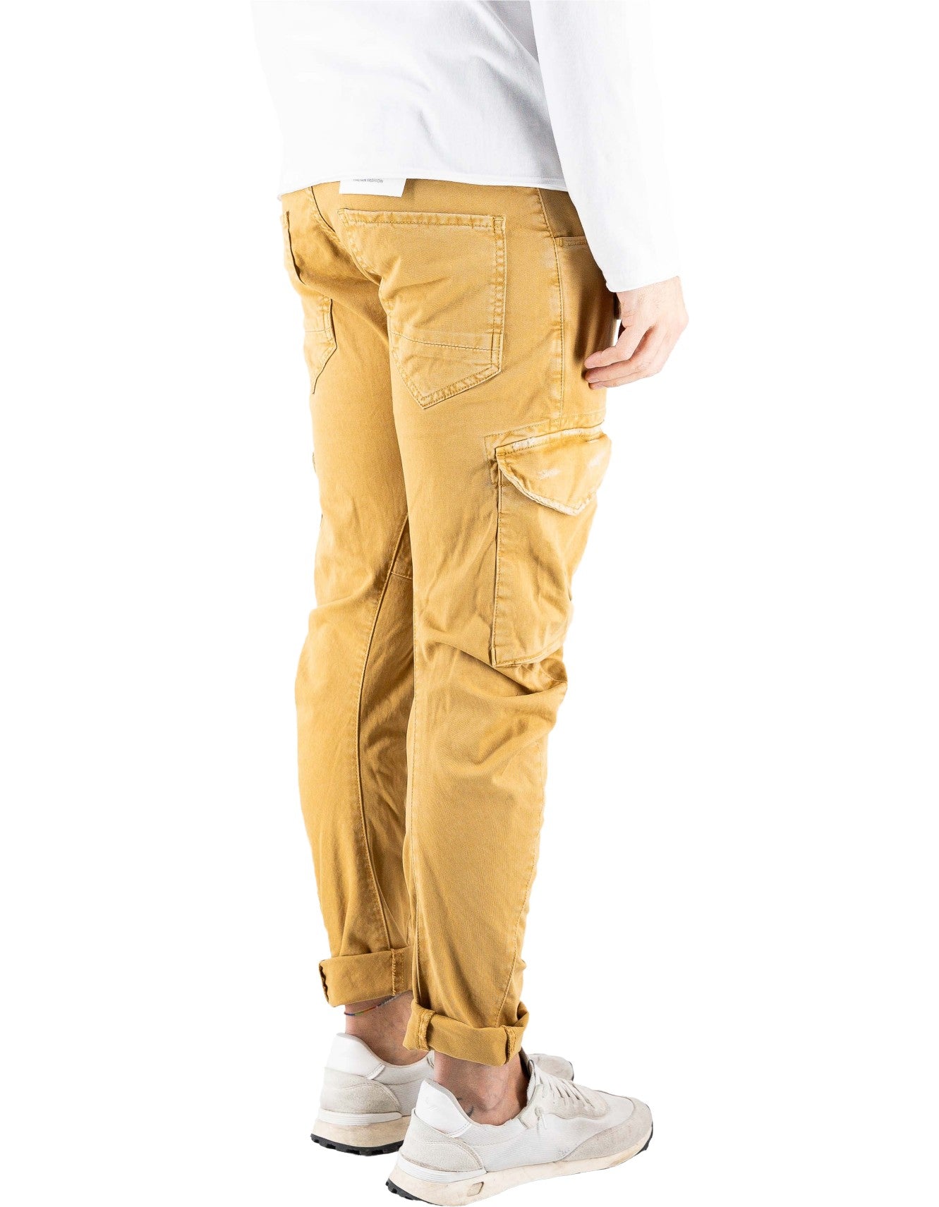Devid Label Courmayeur - Pantalone Cargo - Strong – dettaglio prodotto 5 – Master SKU DL_COURMA_STRONG_SENAPE