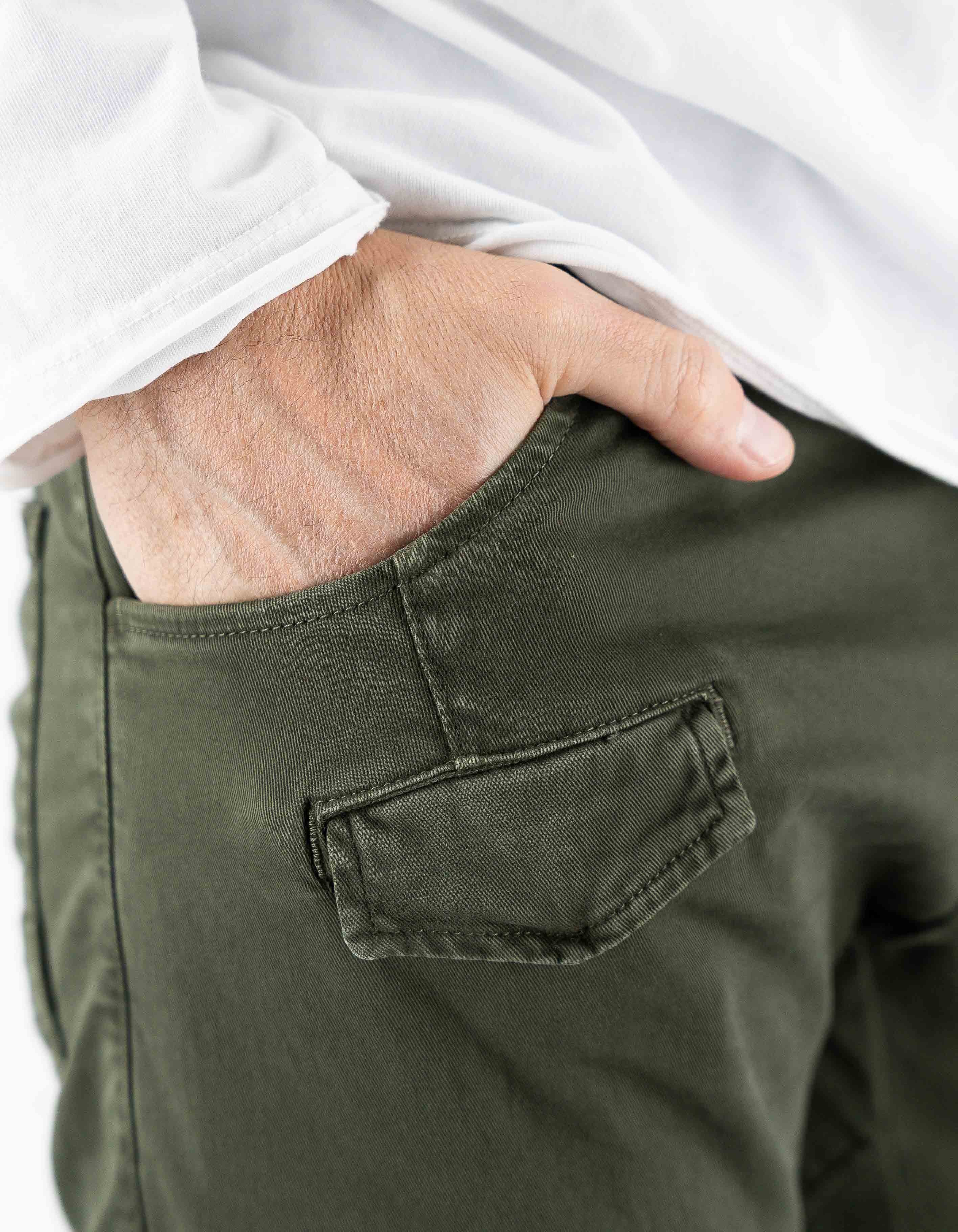Devid Label Courmayeur - Pantalone Cargo - Strong – dettaglio prodotto 2 – Master SKU DL_COURMAYER_19304-MILITARY