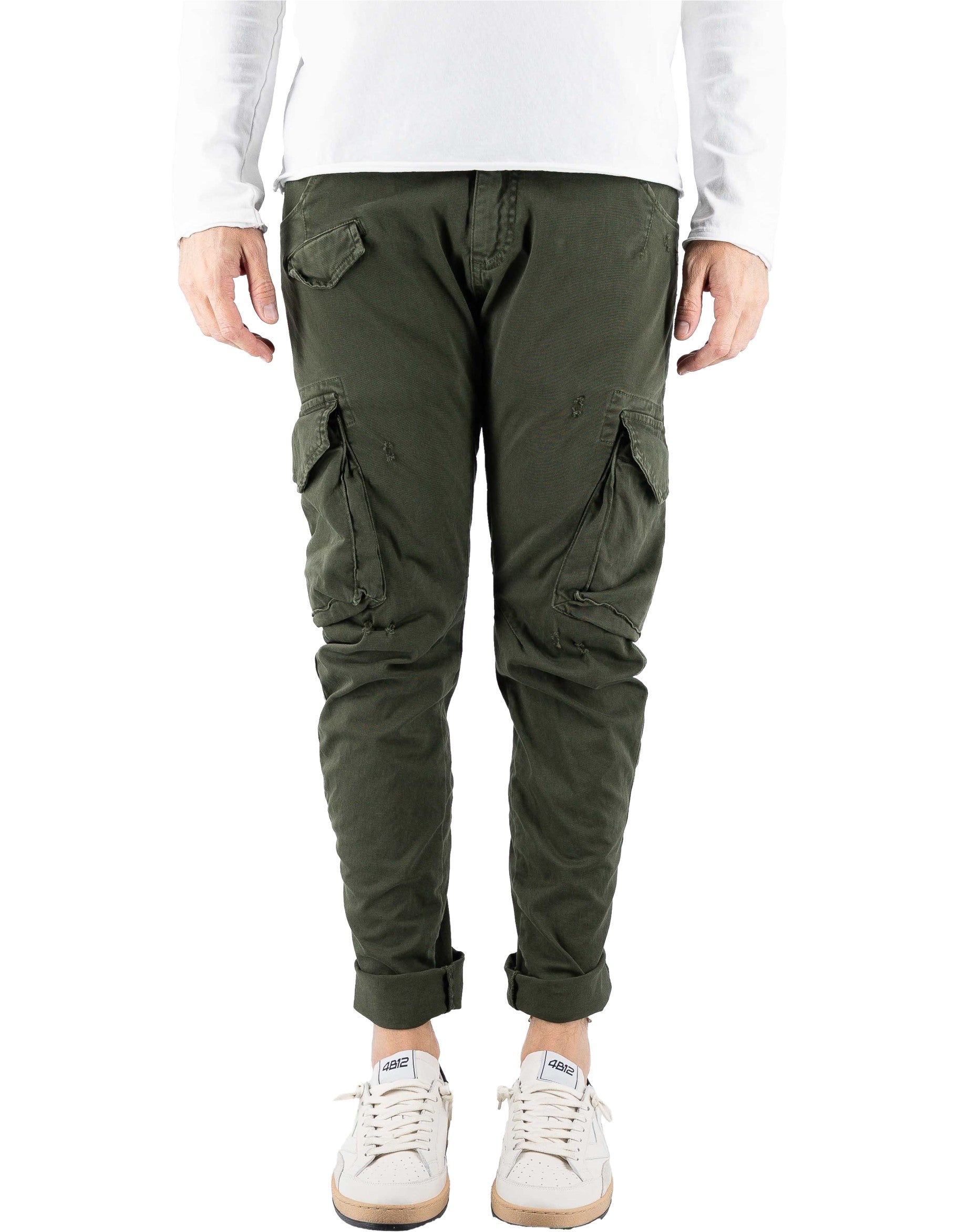 Devid Label Courmayeur - Pantalone Cargo - Strong – dettaglio prodotto 5 – Master SKU DL_COURMAYER_19304-MILITARY