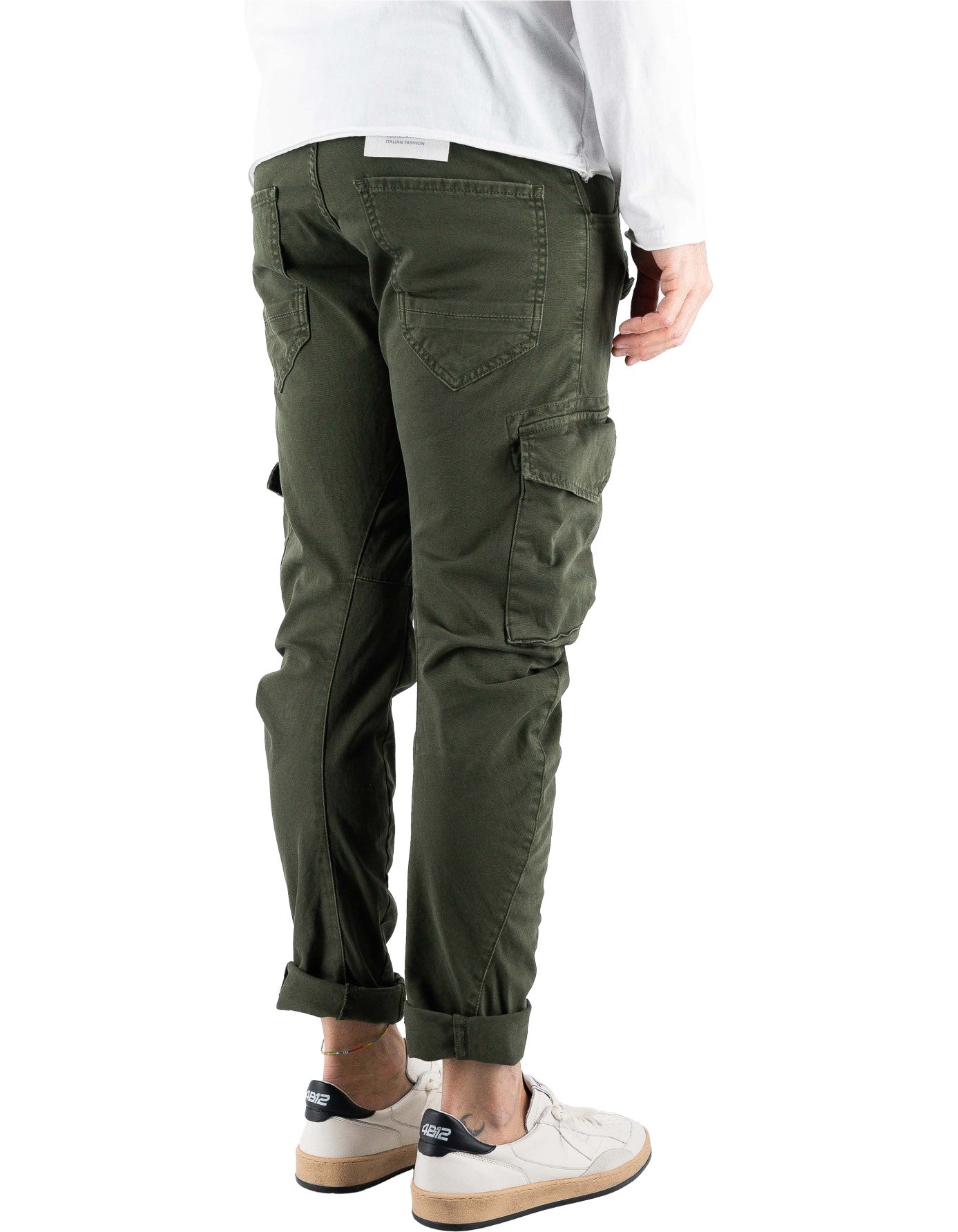 Devid Label Courmayeur - Pantalone Cargo - Strong – dettaglio prodotto 6 – Master SKU DL_COURMAYER_19304-MILITARY