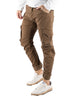 Devid Label Courmayeur - Pantalone Cargo - Strong – vista principale – Master SKU DL_COURMAYER_19304-NEWTABACCO