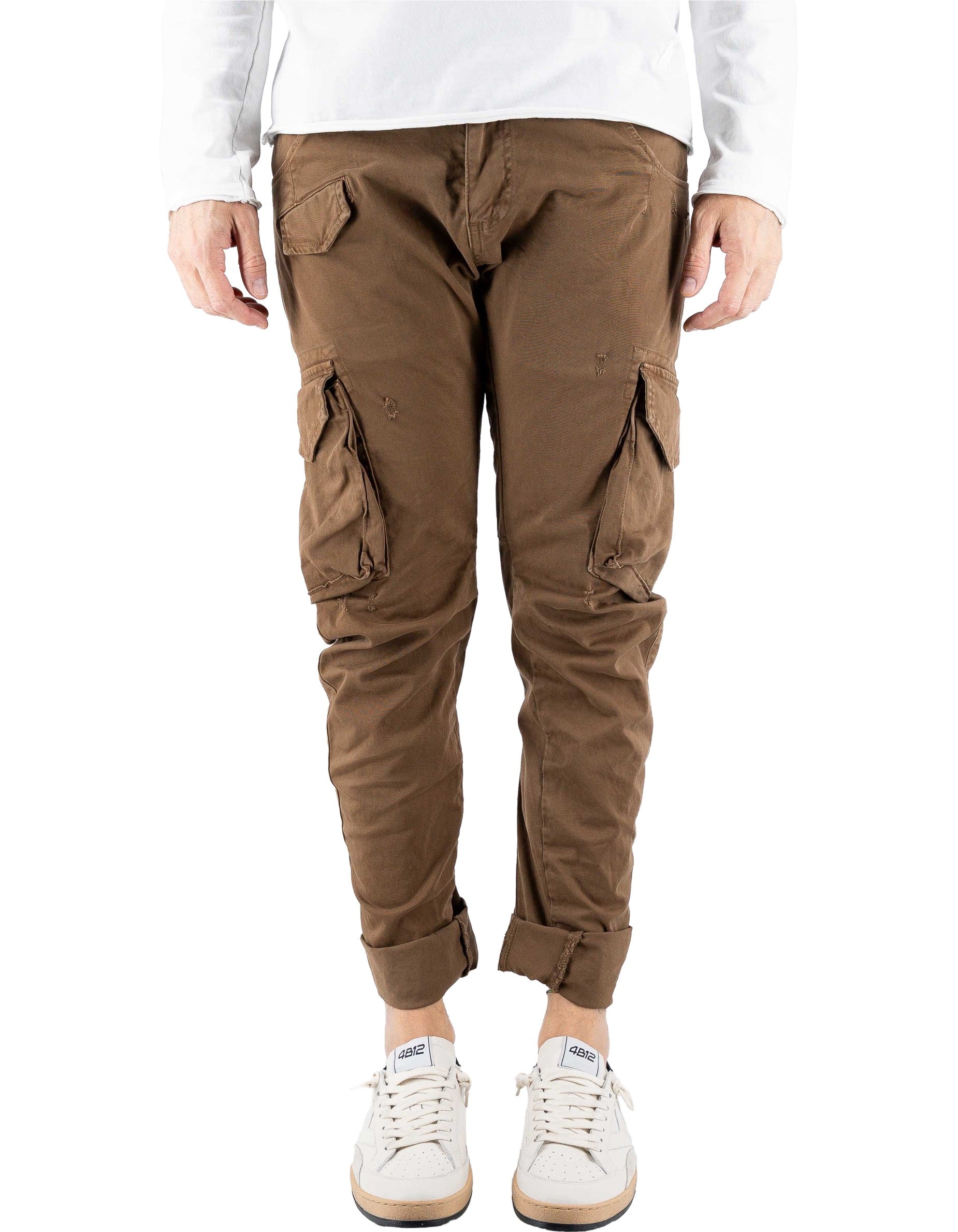 Devid Label Courmayeur - Pantalone Cargo - Strong – dettaglio prodotto 5 – Master SKU DL_COURMAYER_19304-NEWTABACCO