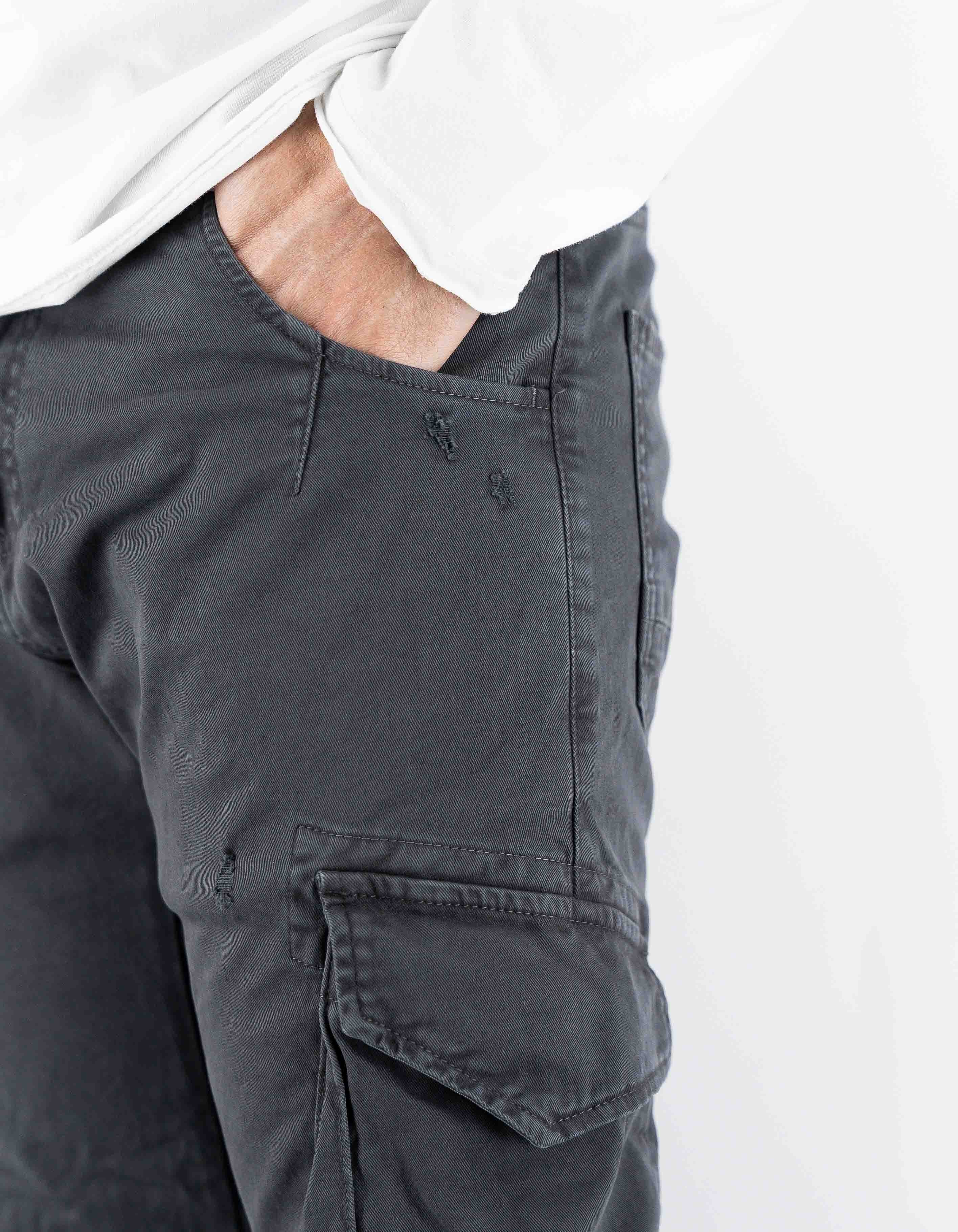 Devid Label Courmayeur - Pantalone Cargo - Strong, Grigio – dettaglio prodotto 3 – Master SKU DL_COURMAYER_19304-GRIGIOSC