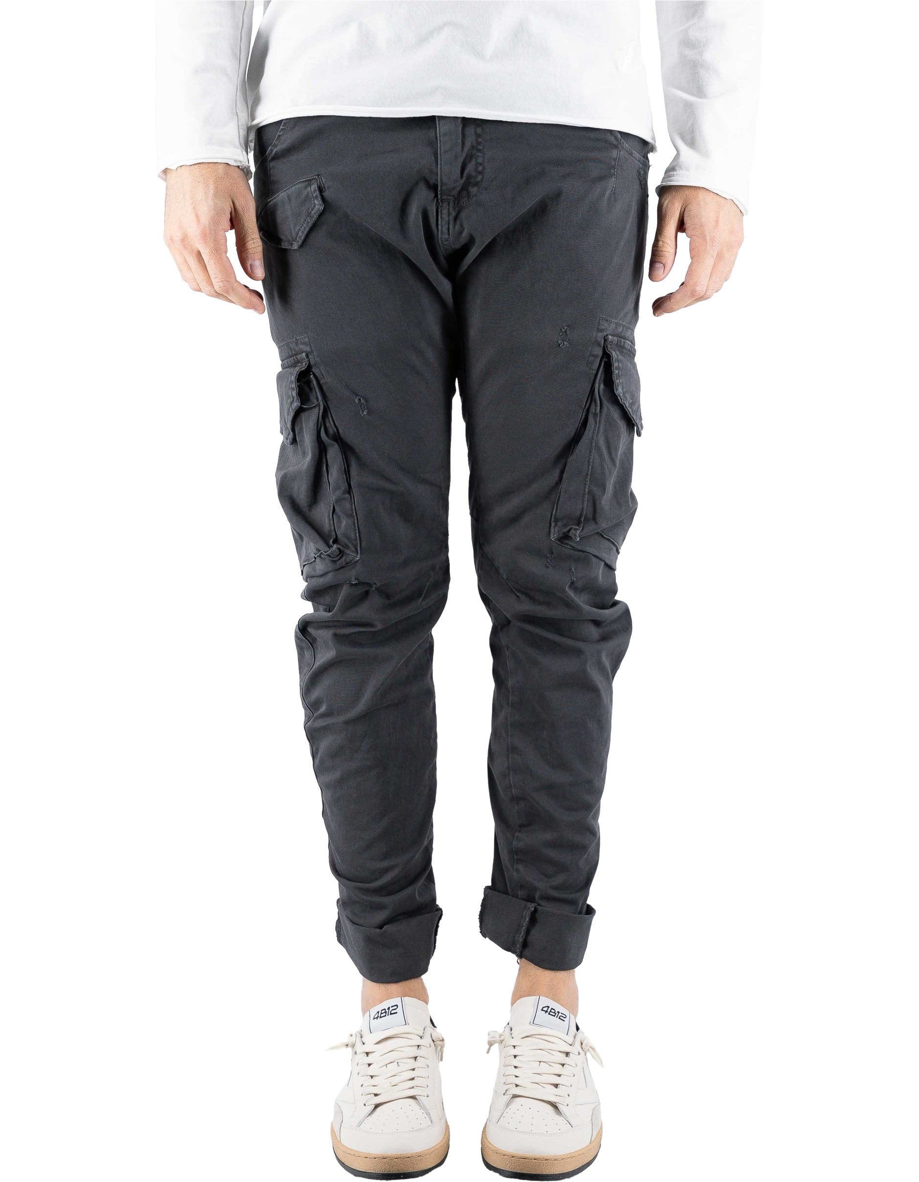 Devid Label Courmayeur - Pantalone Cargo - Strong, Grigio – dettaglio prodotto 6 – Master SKU DL_COURMAYER_19304-GRIGIOSC