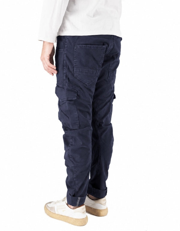 Devid Label Courmayeur - Pantalone Cargo - Strong, Navy – dettaglio prodotto 5 – Master SKU DL_COURMAYER DARK NAVY