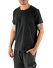 Devid Label Covent - T-shirt Girocollo - Destroyed, Nero – vista principale – Master SKU DL_SUPER COVENT NERO