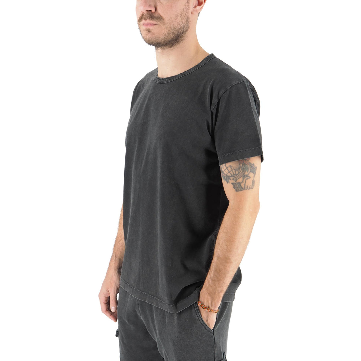 Devid Label Covent - T-shirt Girocollo - Essential, Nero – dettaglio prodotto 4 – Master SKU DL_COVENT NERO
