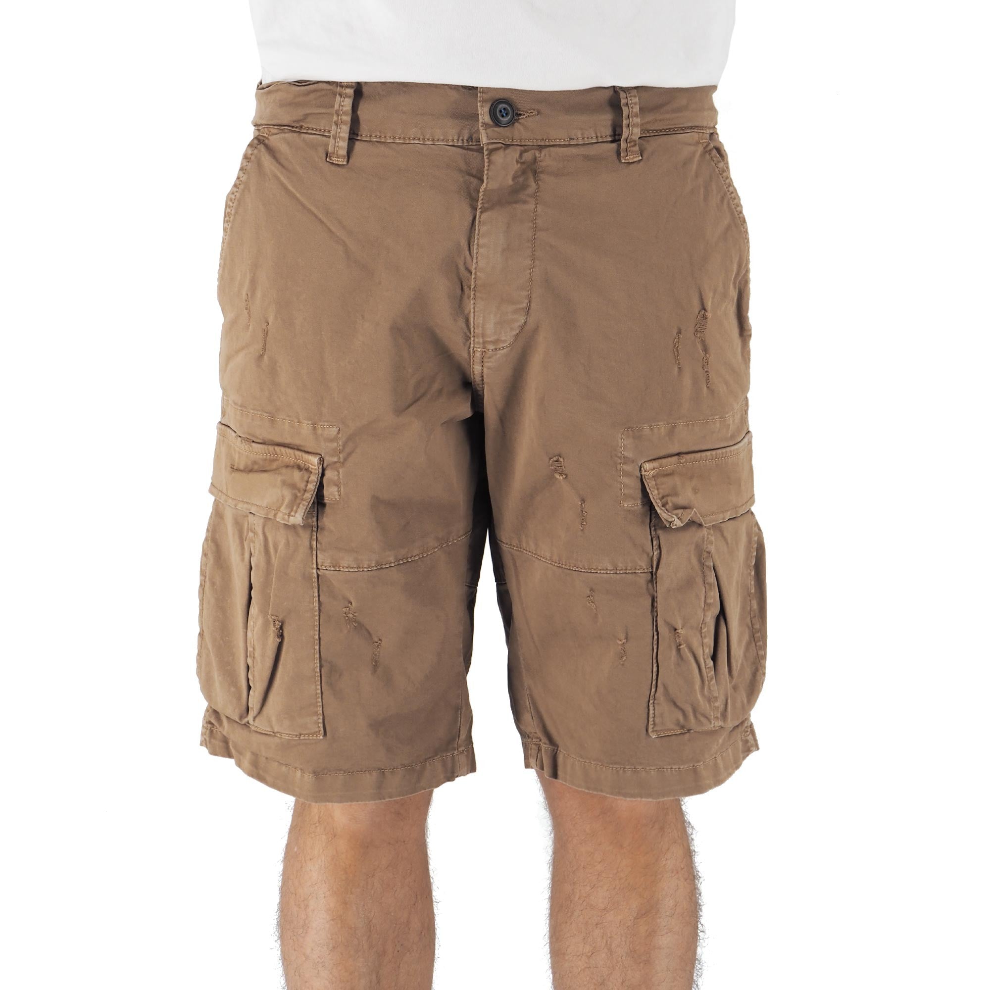 Devid Label DSQ - Bermuda Cargo - Cotone, Camel – dettaglio prodotto 3 – Master SKU DL_DSQ 13092 CAMEL
