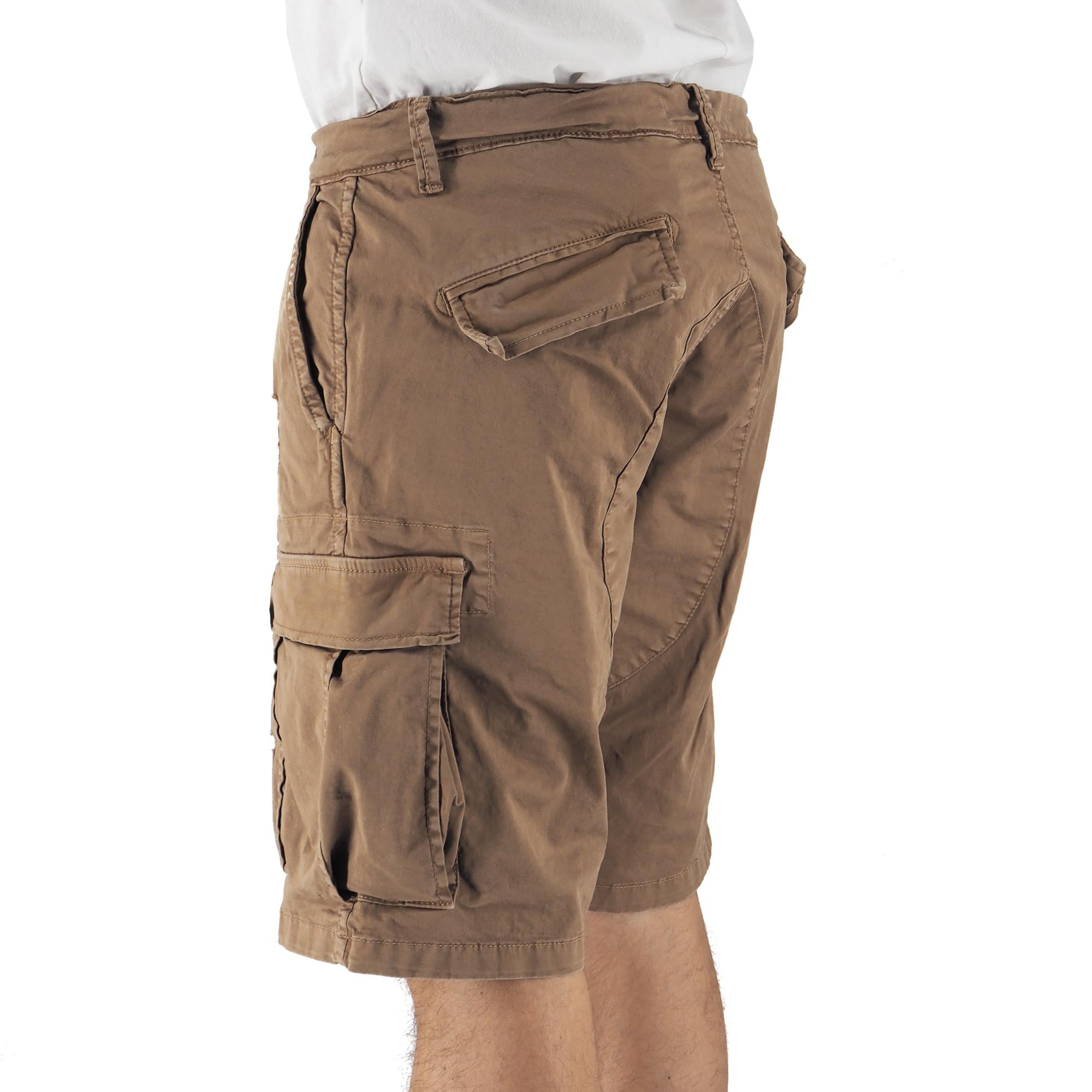 Devid Label DSQ - Bermuda Cargo - Cotone, Camel – dettaglio prodotto 5 – Master SKU DL_DSQ 13092 CAMEL