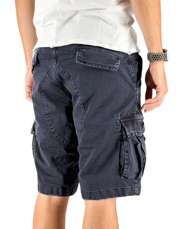 Devid Label DSQ - Bermuda Cargo - Ultralight, Blu – dettaglio prodotto 4 – Master SKU DL_BERMUDA_DSQ_LONG_C05_BLU