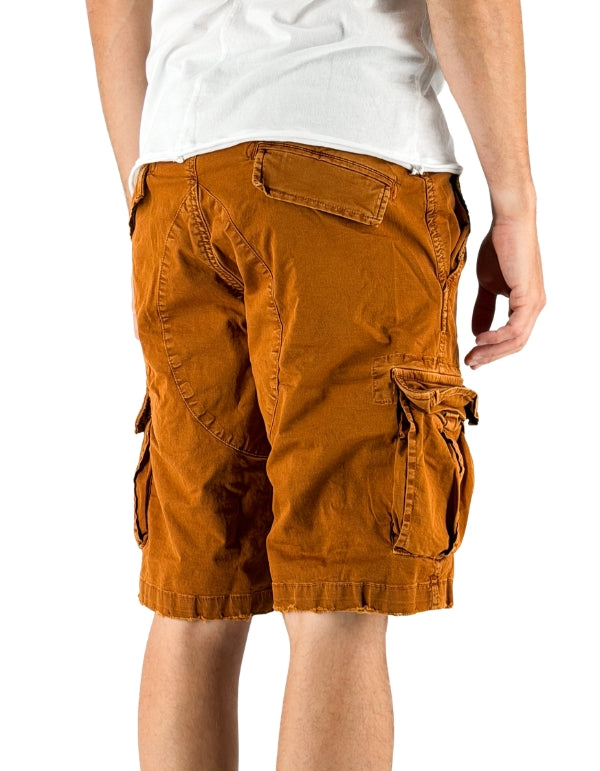 Devid Label DSQ - Bermuda Cargo - Ultralight – dettaglio prodotto 3 – Master SKU DL_BERMUDA_DSQ_LONG_C17_RUGGINE