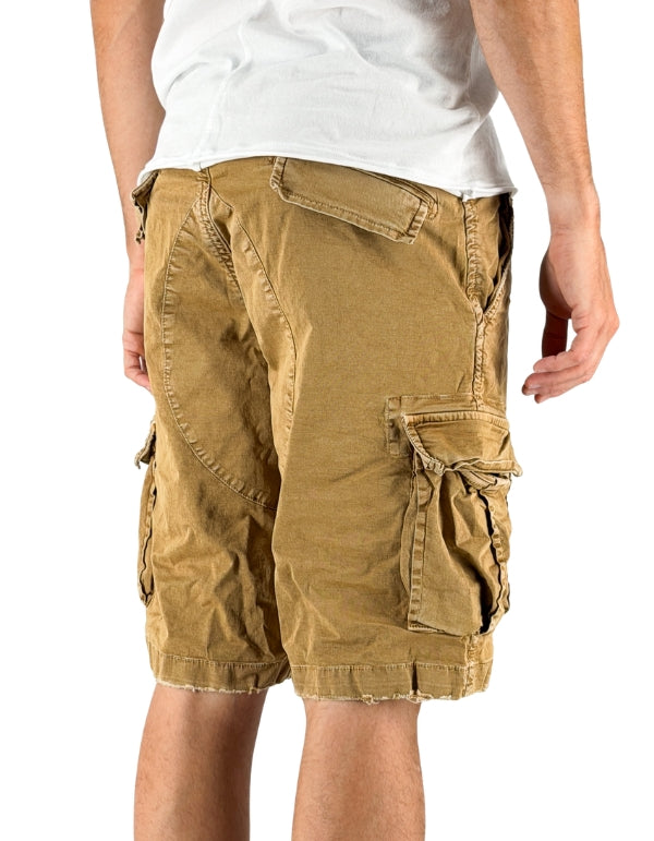 Devid Label DSQ - Bermuda Cargo - Ultralight, Sabbia – dettaglio prodotto 3 – Master SKU DL_BERMUDA_DSQ_LONG_C13_SABBIA