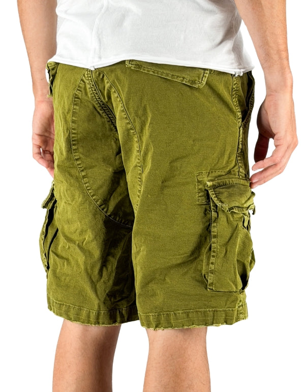 Devid Label DSQ - Bermuda Cargo - Ultralight, Verde – dettaglio prodotto 4 – Master SKU DL_BERMUDA_DSQ_LONG_C16_VERDE