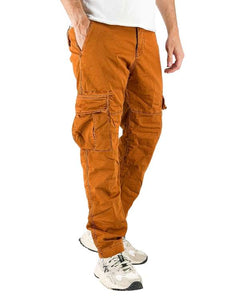 Devid Label DSQ - Pantalone Cargo - Ultralight – vista principale – Master SKU DL_DSQ_LONG_C17_RUGGINE