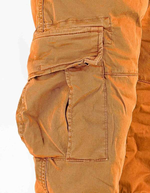 Devid Label DSQ - Pantalone Cargo - Ultralight – dettaglio prodotto 2 – Master SKU DL_DSQ_LONG_C17_RUGGINE