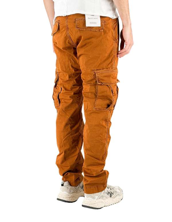 Devid Label DSQ - Pantalone Cargo - Ultralight – dettaglio prodotto 3 – Master SKU DL_DSQ_LONG_C17_RUGGINE