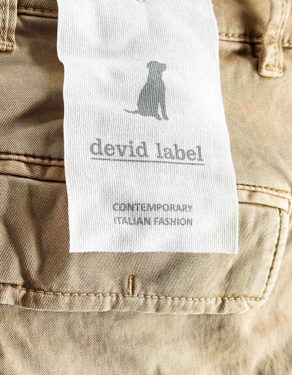 Devid Label DSQ - Pantalone Cargo - Ultralight, Sabbia – dettaglio prodotto 3 – Master SKU DL_DSQ_LONG_C13_SABBIA