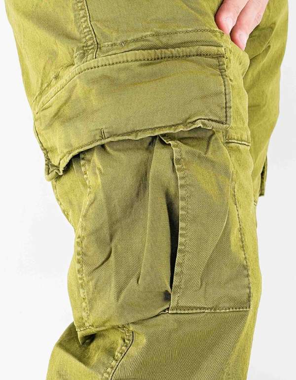 Devid Label DSQ - Pantalone Cargo - Ultralight, Verde – dettaglio prodotto 2 – Master SKU DL_DSQ_LONG_C16_VERDE