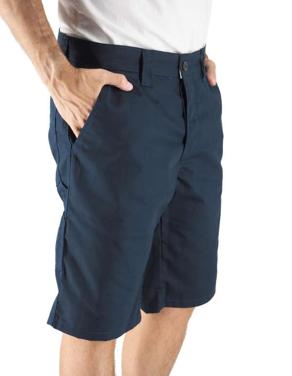 Devid Label Elba - Bermuda Carpenter - Drill, Blu – vista principale – Master SKU DL_WORKWEAR ESS09 BLU