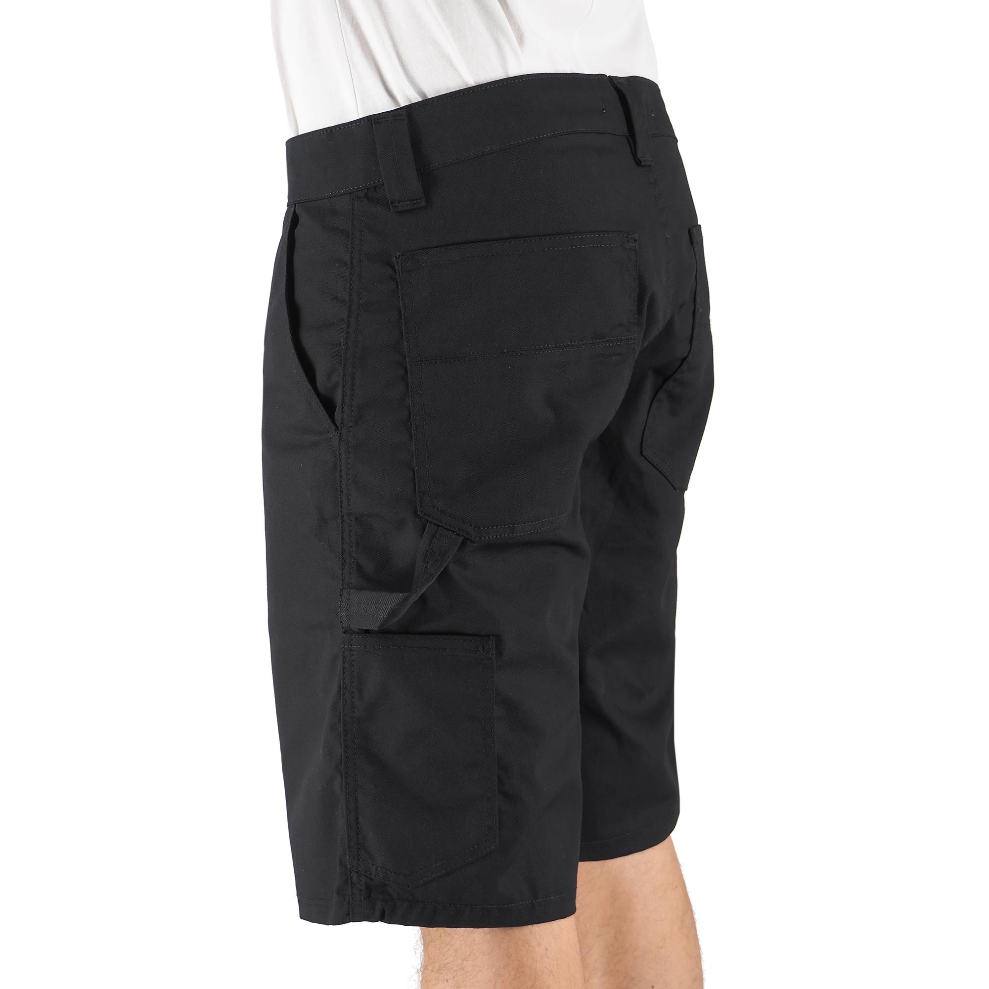 Devid Label Elba - Bermuda Carpenter - Drill, Nero – dettaglio prodotto 6 – Master SKU DL_WORKWEAR ESS09 NERO