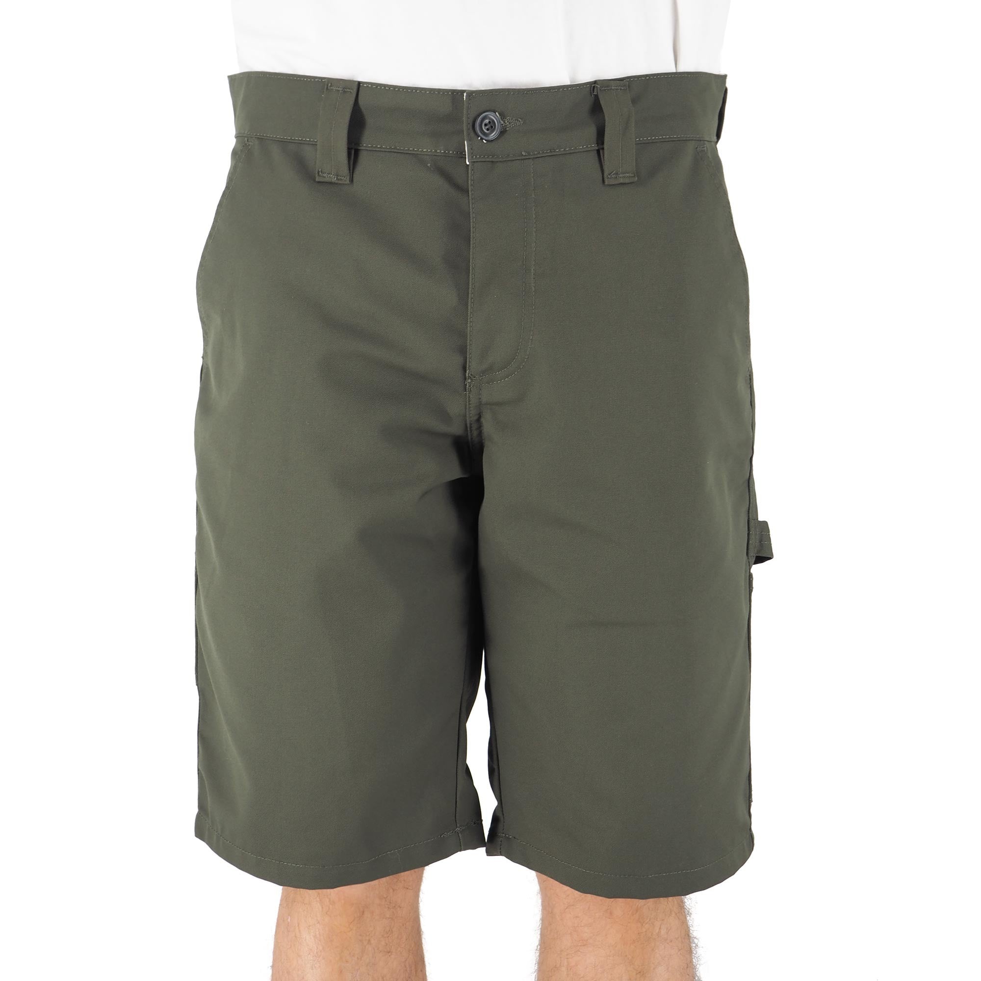 Devid Label Elba - Bermuda Carpenter - Drill, Verde – dettaglio prodotto 3 – Master SKU DL_WORKWEAR ESS09 VERDE