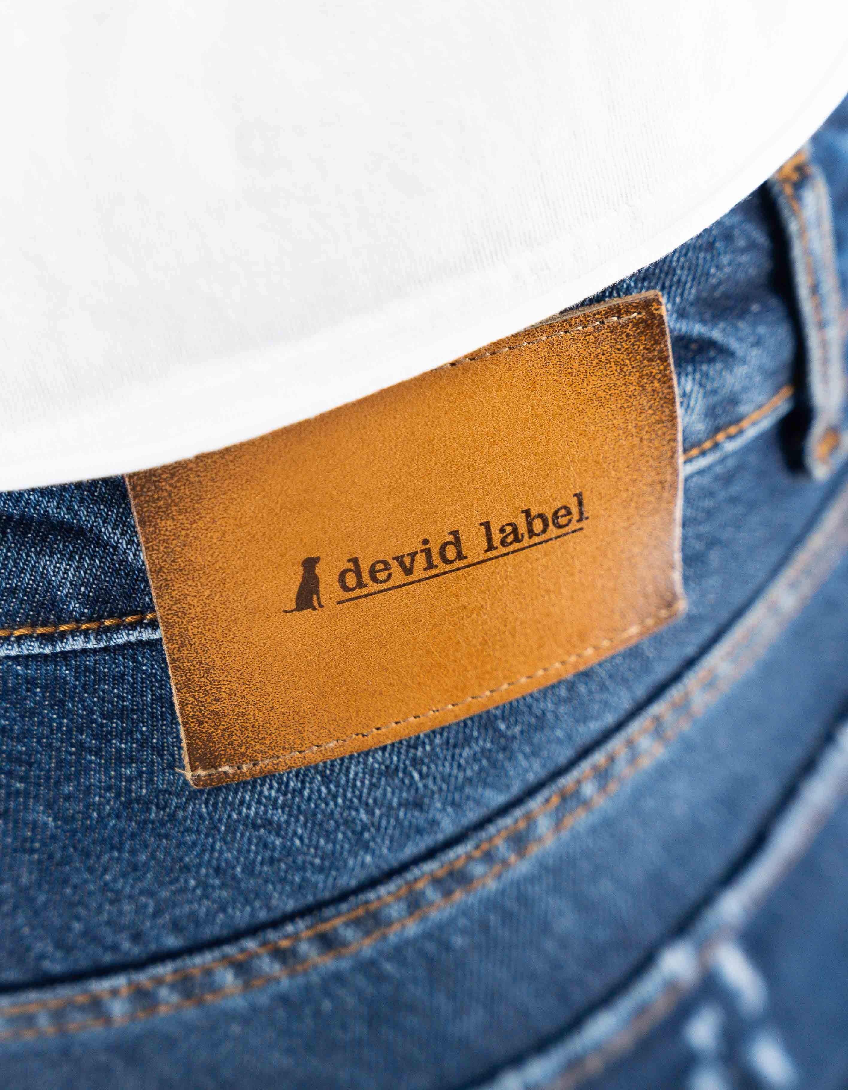 Devid Label Globe - Jeans Denim - Iconic, Blue – dettaglio prodotto 2 – Master SKU DL_DENIM_GLOBE_17051