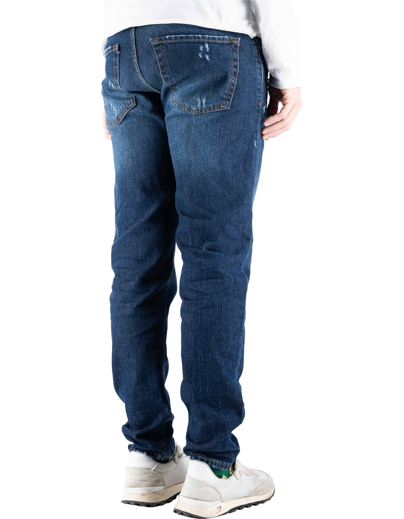 Devid Label Globe - Jeans Denim - Iconic, Blue – dettaglio prodotto 4 – Master SKU DL_DENIM_GLOBE_17051
