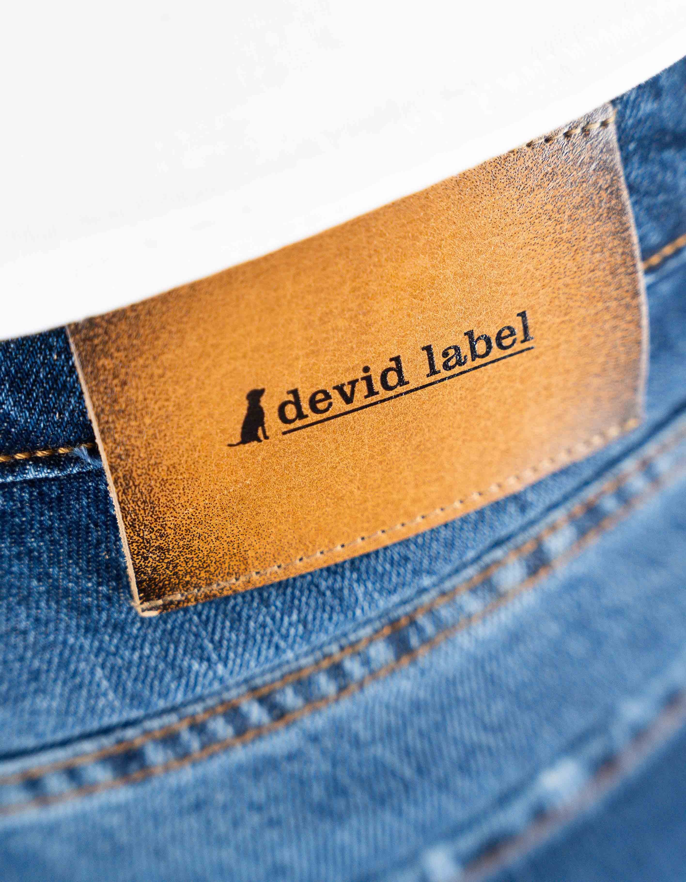 Devid Label Globe - Jeans Denim - Iconic, Blue – dettaglio prodotto 2 – Master SKU DL_DENIM_GLOBE_ESS105