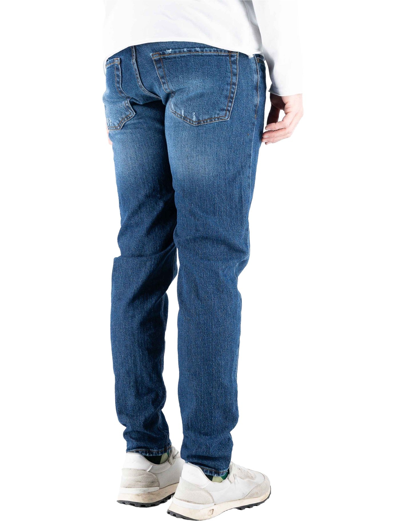 Devid Label Globe - Jeans Denim - Iconic, Blue – dettaglio prodotto 5 – Master SKU DL_DENIM_GLOBE_ESS105