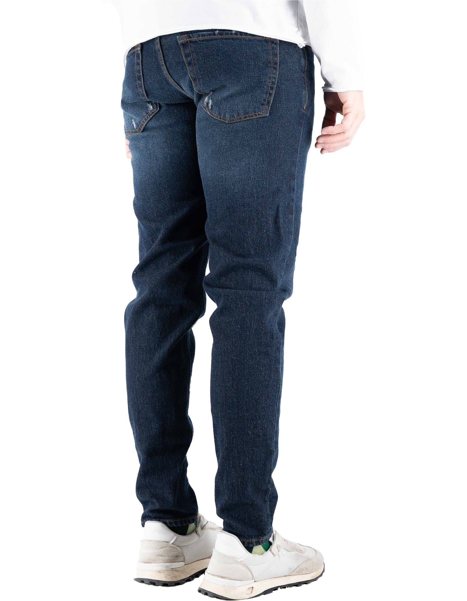 Devid Label Globe - Jeans Denim - Iconic, Dark Blue – dettaglio prodotto 4 – Master SKU DL_DENIM_GLOBE_ESS101