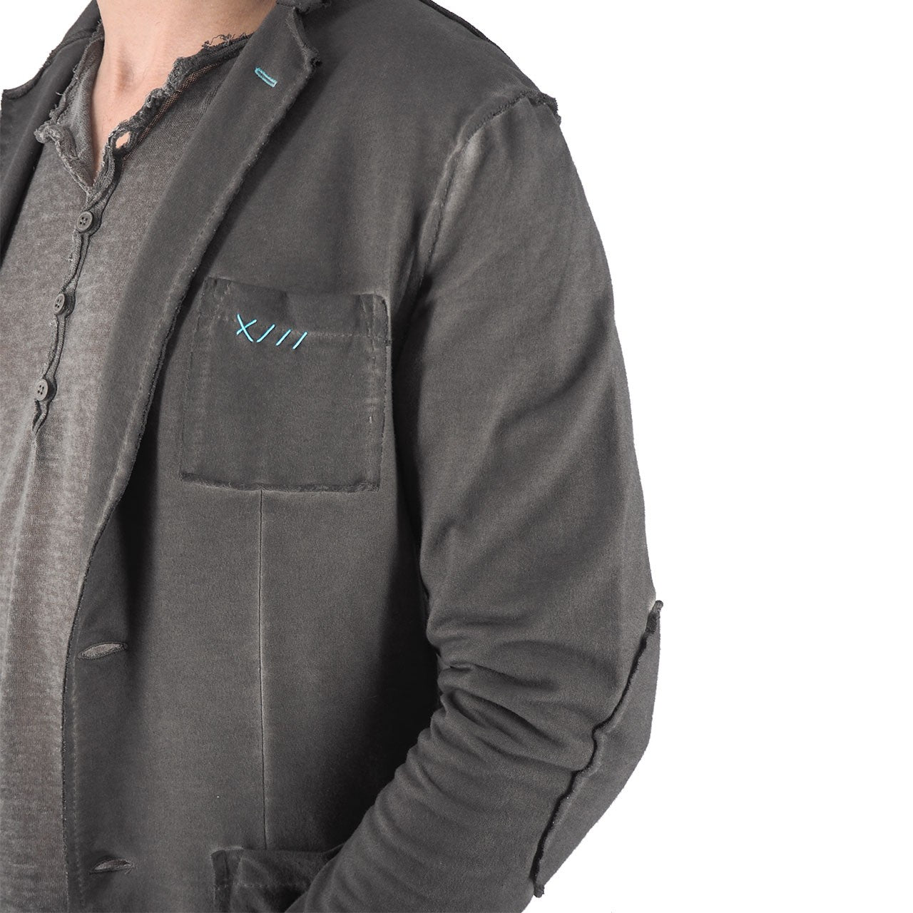 Devid Label Llorente - Giacca in Jersey - Soft, Antracite – dettaglio prodotto 2 – Master SKU DL_LLORENTE ANTRACITE