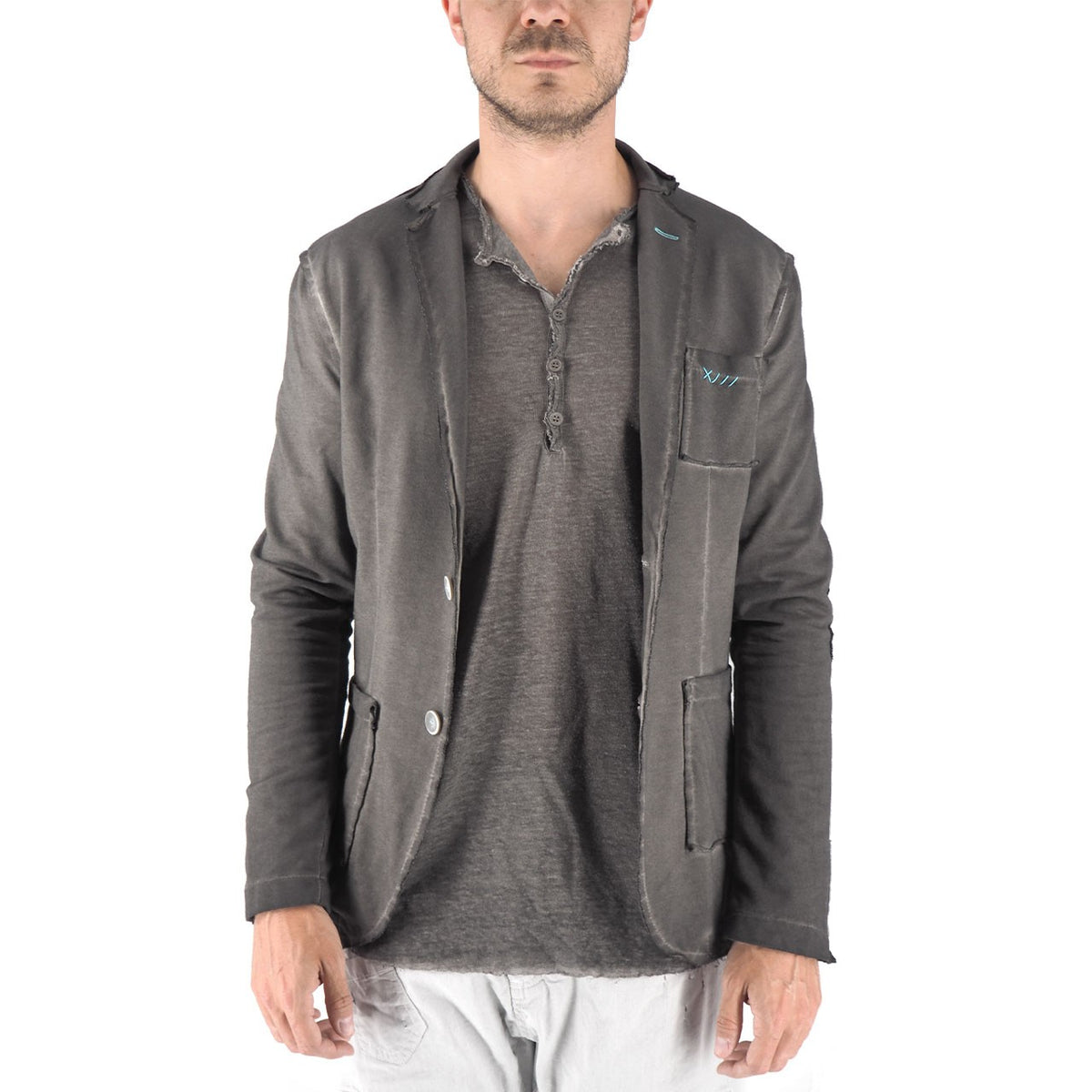 Devid Label Llorente - Giacca in Jersey - Soft, Antracite – dettaglio prodotto 5 – Master SKU DL_LLORENTE ANTRACITE