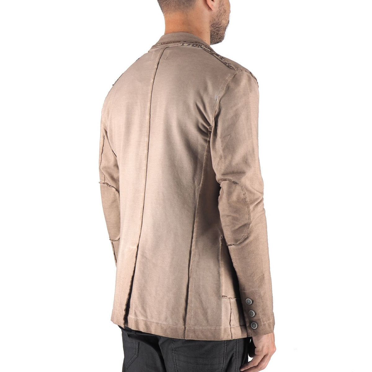 Devid Label Llorente - Giacca in Jersey - Soft, Beige – dettaglio prodotto 6 – Master SKU DL_LLORENTE BEIGE