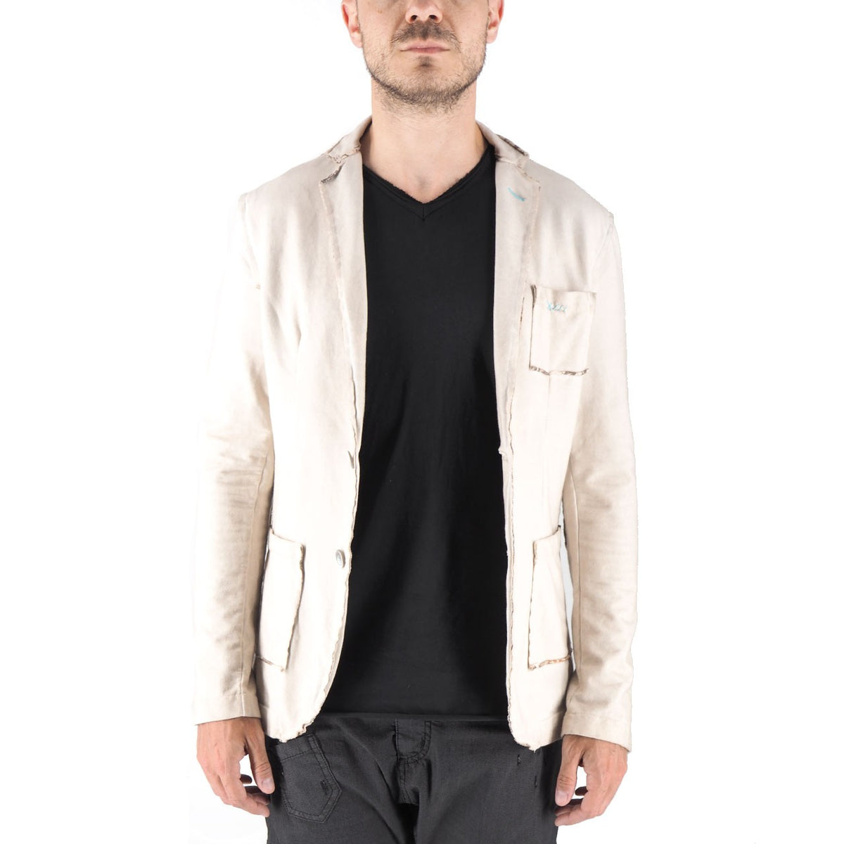 Devid Label Llorente - Giacca in Jersey - Soft – dettaglio prodotto 4 – Master SKU DL_LLORENTE CORDA