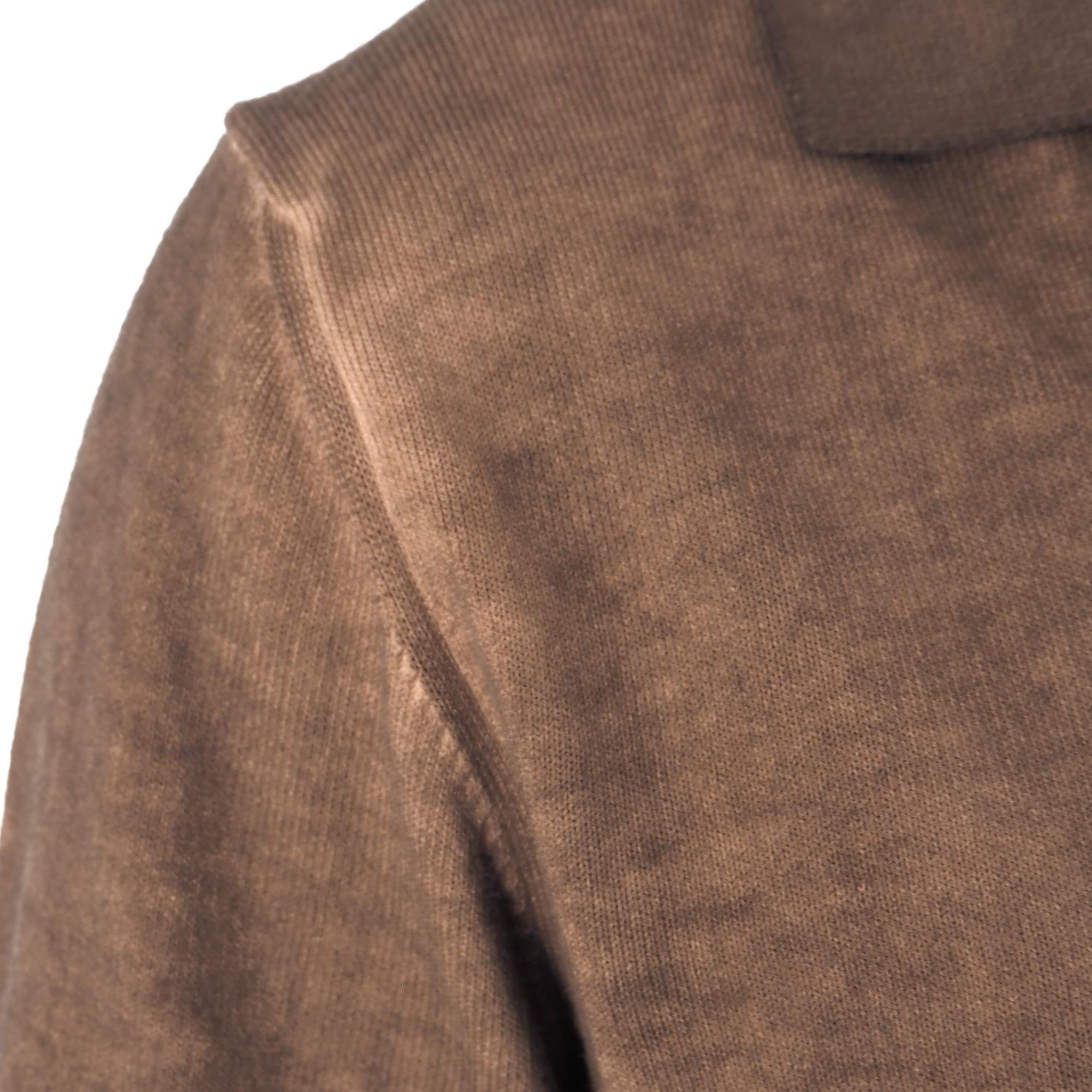 Devid Label Malpasso - Cardigan con Bottoni - Cotone Premium, Moro – dettaglio prodotto 3 – Master SKU DL_MALPASSO MT25107 MORO