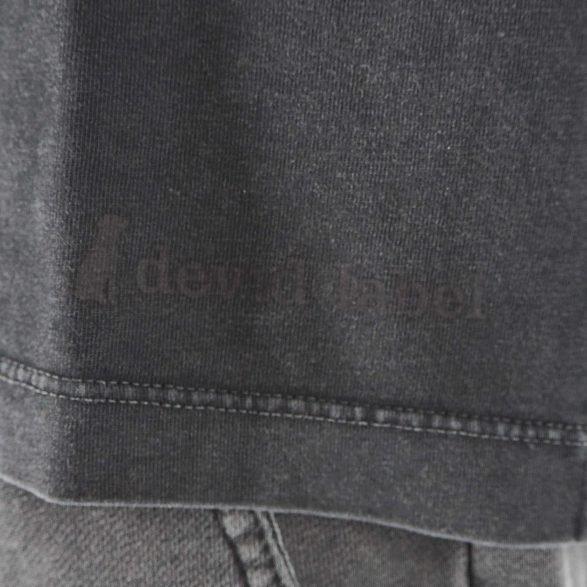 Devid Label Marble - T-shirt Manica Lunga - Destroyed, Nero – dettaglio prodotto 4 – Master SKU DL_SUPER MARBLE NERO