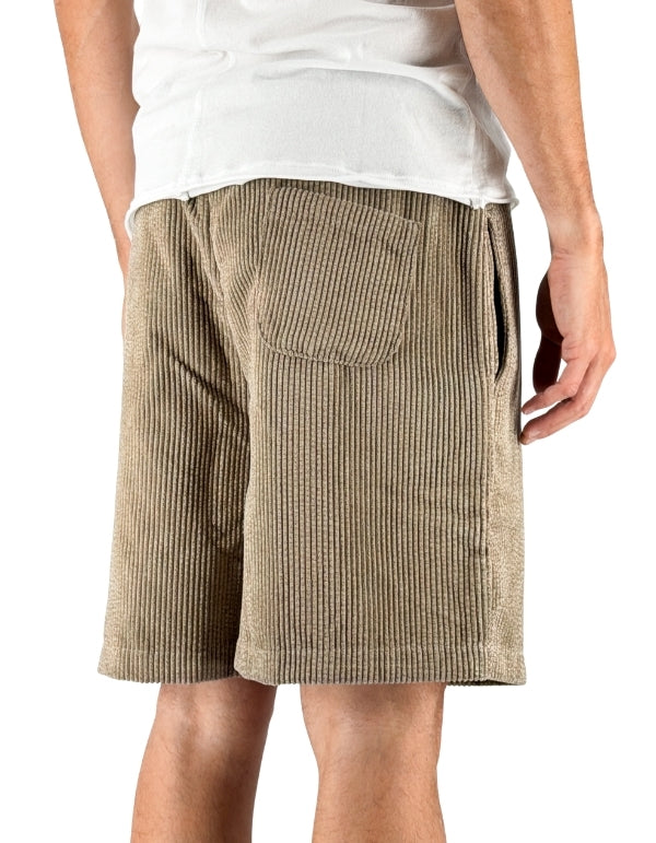 Devid Label Marsiglia - Bermuda in Corduroy - Vintage, Beige – dettaglio prodotto 2 – Master SKU DL_MARSIGLIA_BEIGE