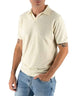 Devid Label Mima - Polo in Spugna di Cotone - Soft Touch, Bianco – vista principale – Master SKU DL_L004_BIANCO