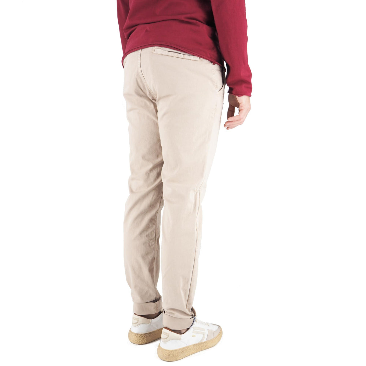 Devid Label Mirtos - Pantalone Chino - Skinny, Beige – dettaglio prodotto 4 – Master SKU DL_MIRTOS CALCE